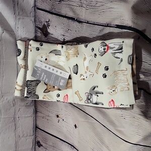 Casaba Kitchen Towel Set Dogs  Set of 3 NWT